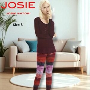 Josie Natori Women's Fireside Lounge Soft Stretchy Pajama 2-Piece Set